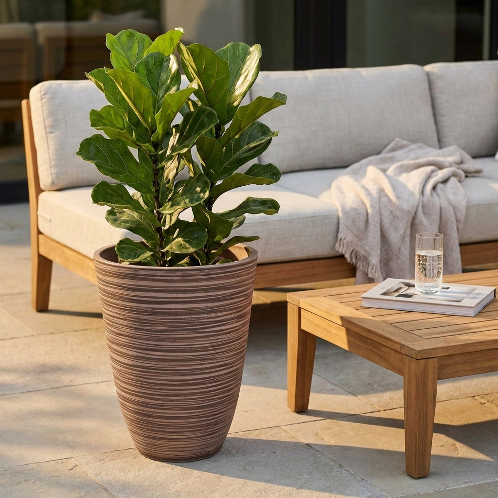Vaso grande in Fibra sintetica cm 39x39x46 - HAMILTON