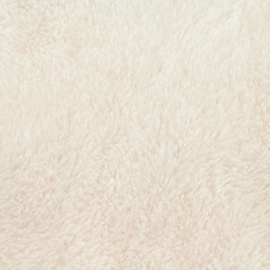Federa 2 pz HEERLEN Bianco Ø 60 cm Pelliccia di Coniglio Finta 923117
