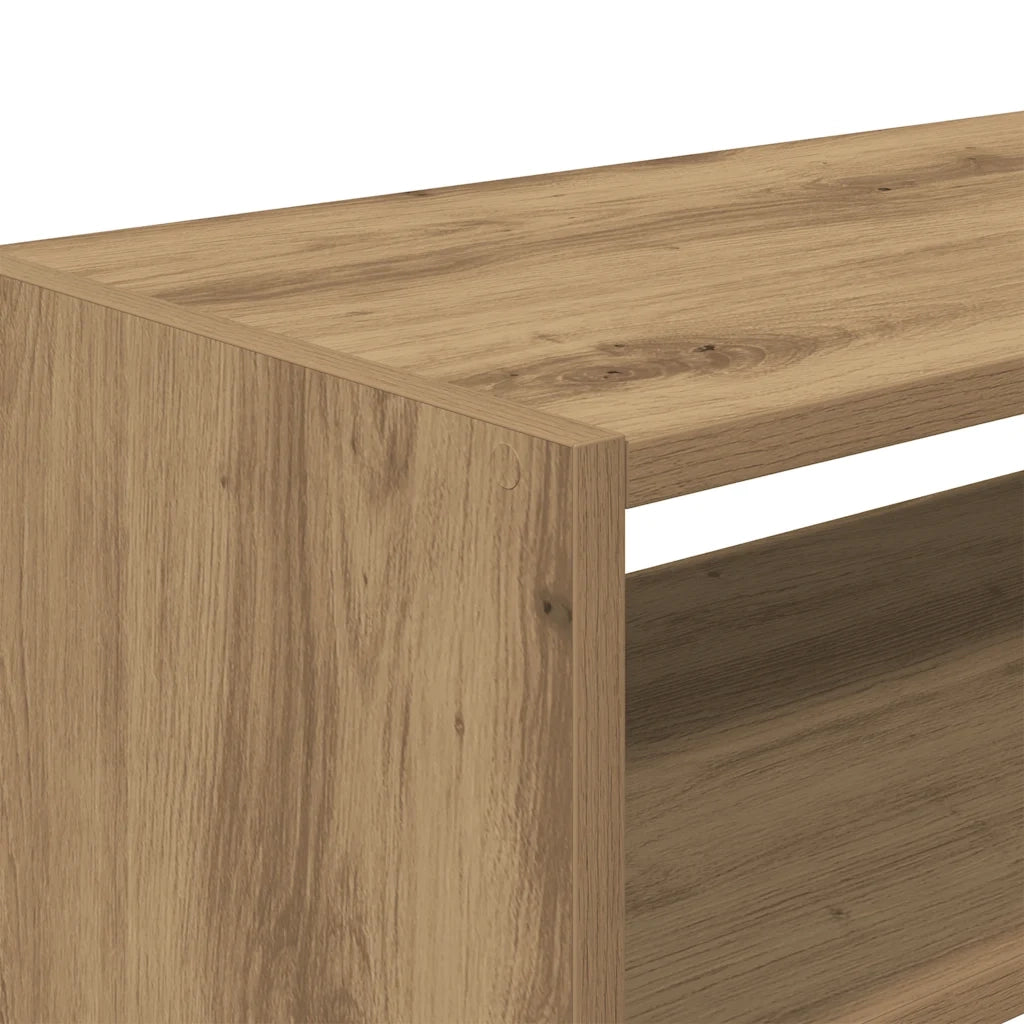 Scarpiera | Mobile per scarpe Impilabile Rovere Artigianale 60x30x30,5 cm