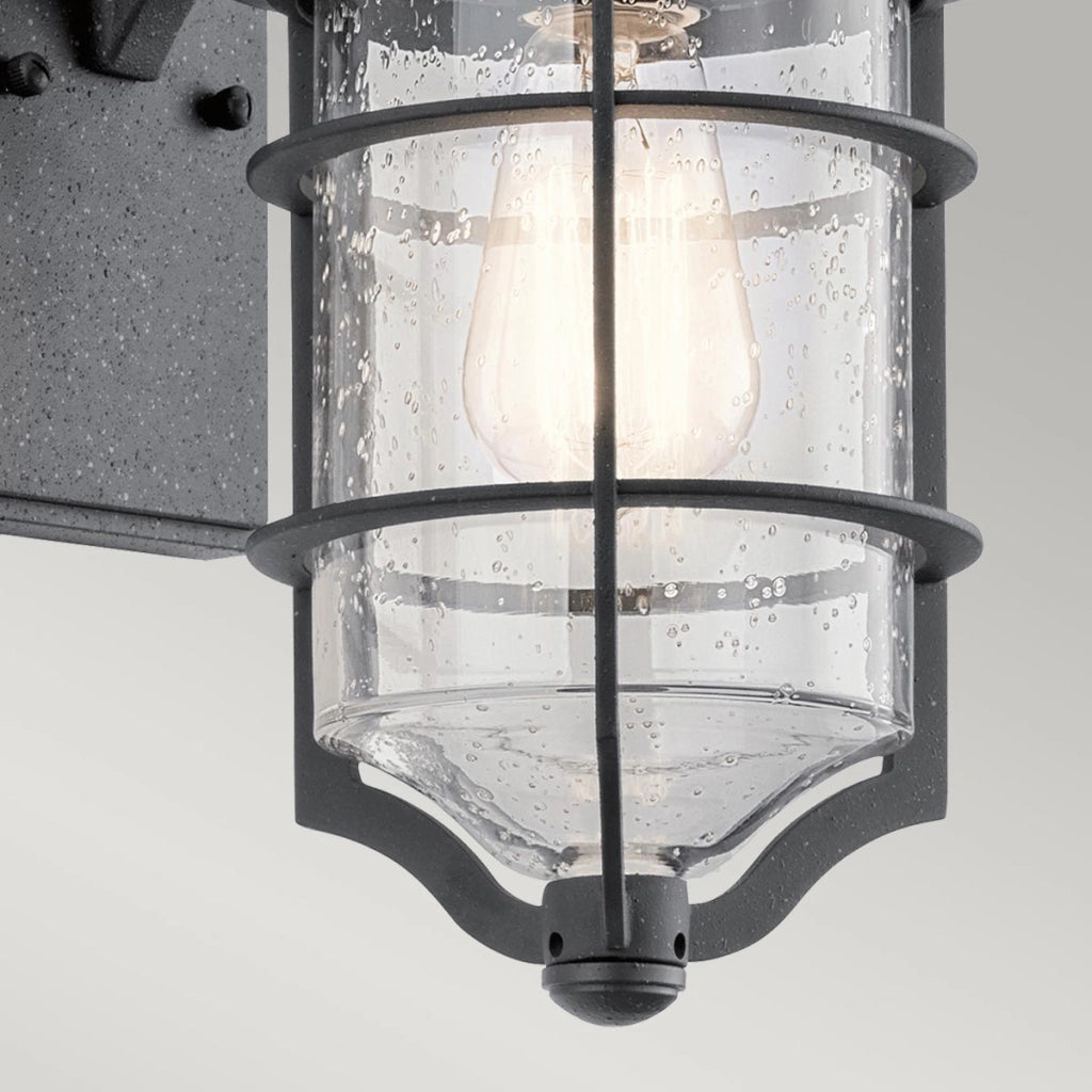 Applique esterna Royal Marine nero anticato E27 60W Kichler