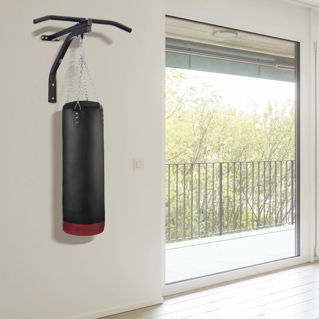 Supporto per sacco boxe ¨C Minimal ¨C acciaio nero 93x47x51 cm