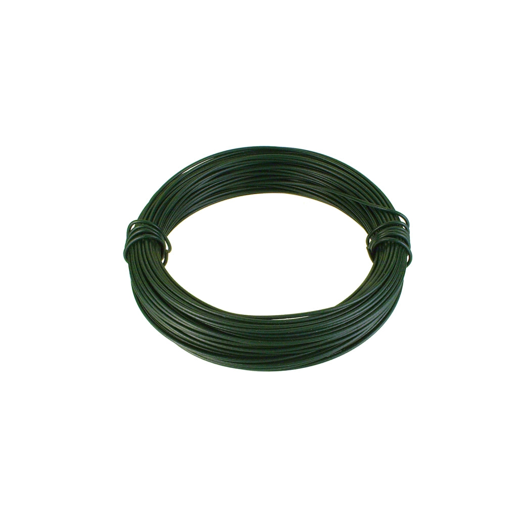 Filo di ferro zincato rivestito PVC verde Ã˜ 3,0 mm. 20 mt.