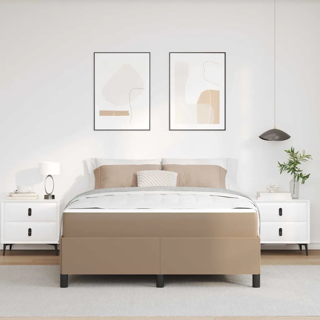 Struttura del letto-Giroletto-Rete del Letto Cappuccino 140 x 190 cm Tessuto 733648