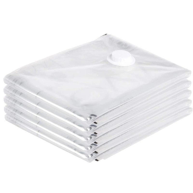 6 Pezzi Sacchetti Buste Sottovuoto Vestiti Trasparente 70X100cm
