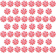 Decorazioni per dolci - 50 pezzi - Ronde con 4 fori