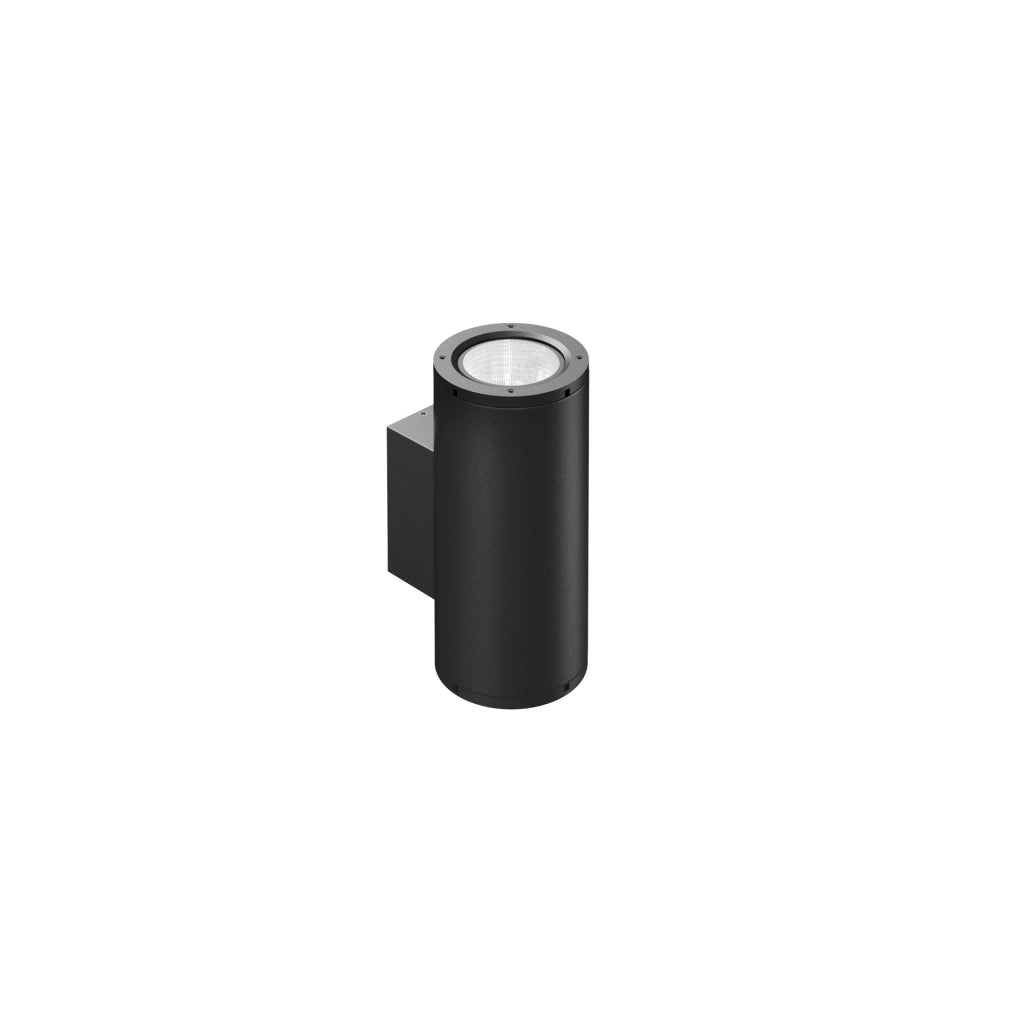 Sunset XL 16W Applique LED da Parete per Interni ed Esterni IP65, Luce Indiretta, Selezione CCT 2700K/3200K/4000K, Nero - Beneito & Faure