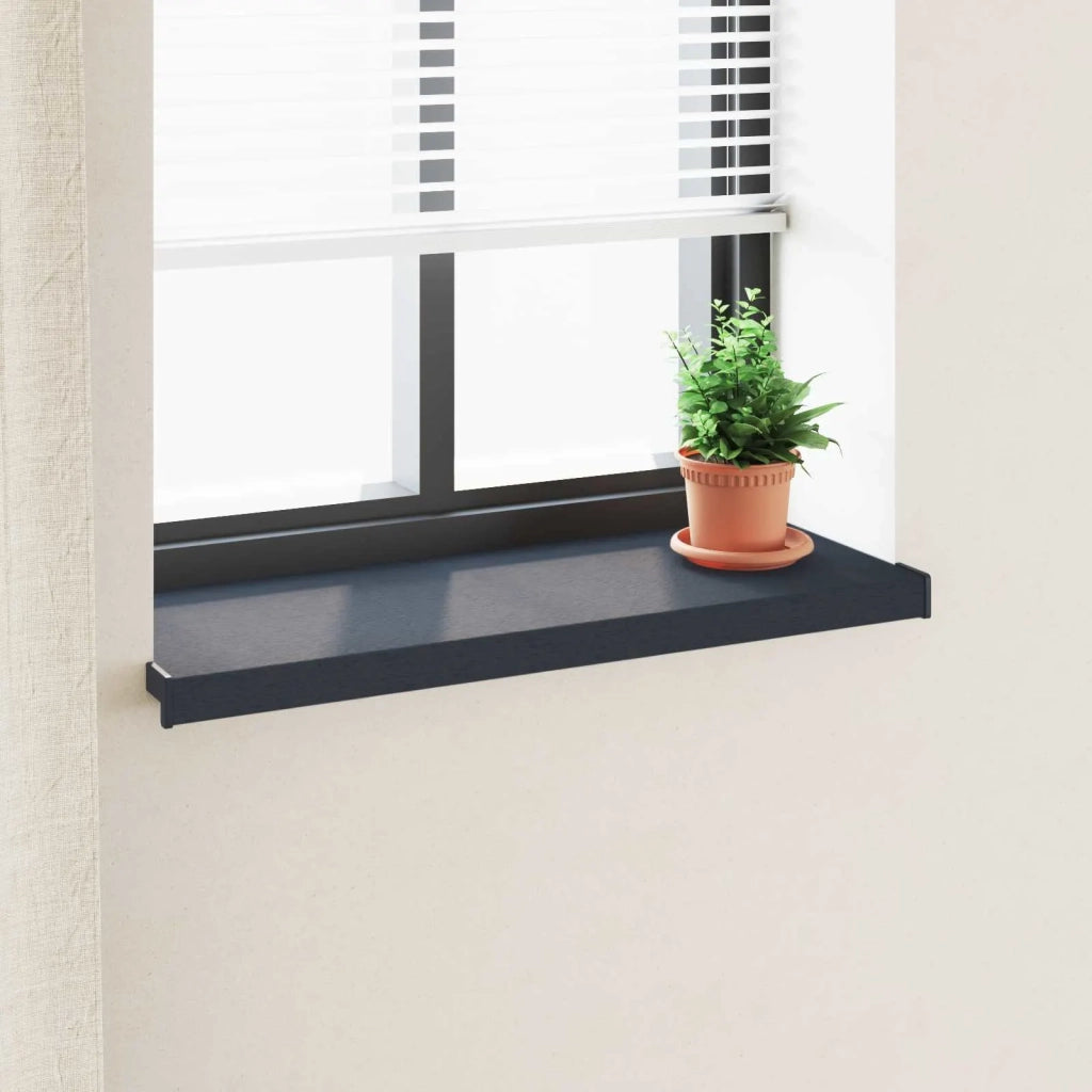 Soglia della Finestra Antracite con Venature del Legno PVC CFW3920331