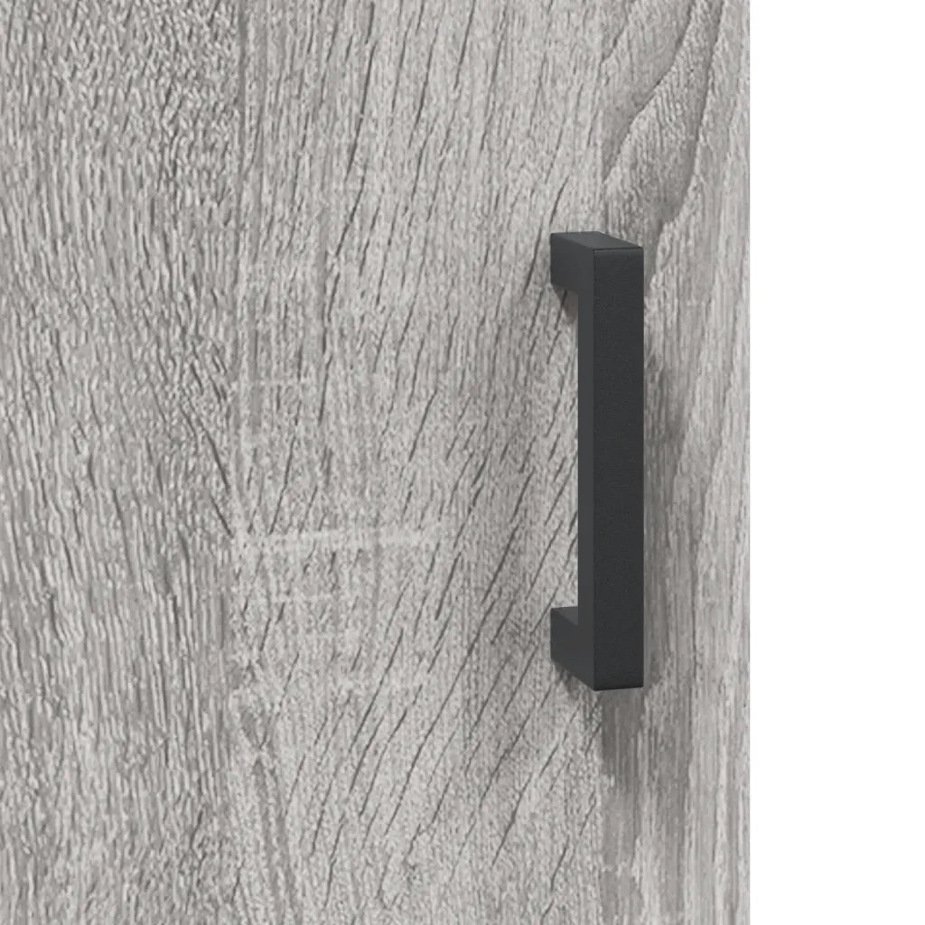Credenza | Madia | Buffet da pranzo | Armadio da pranzo Grigio Sonoma 69,5x34x90 cm in Legno Multistrato
