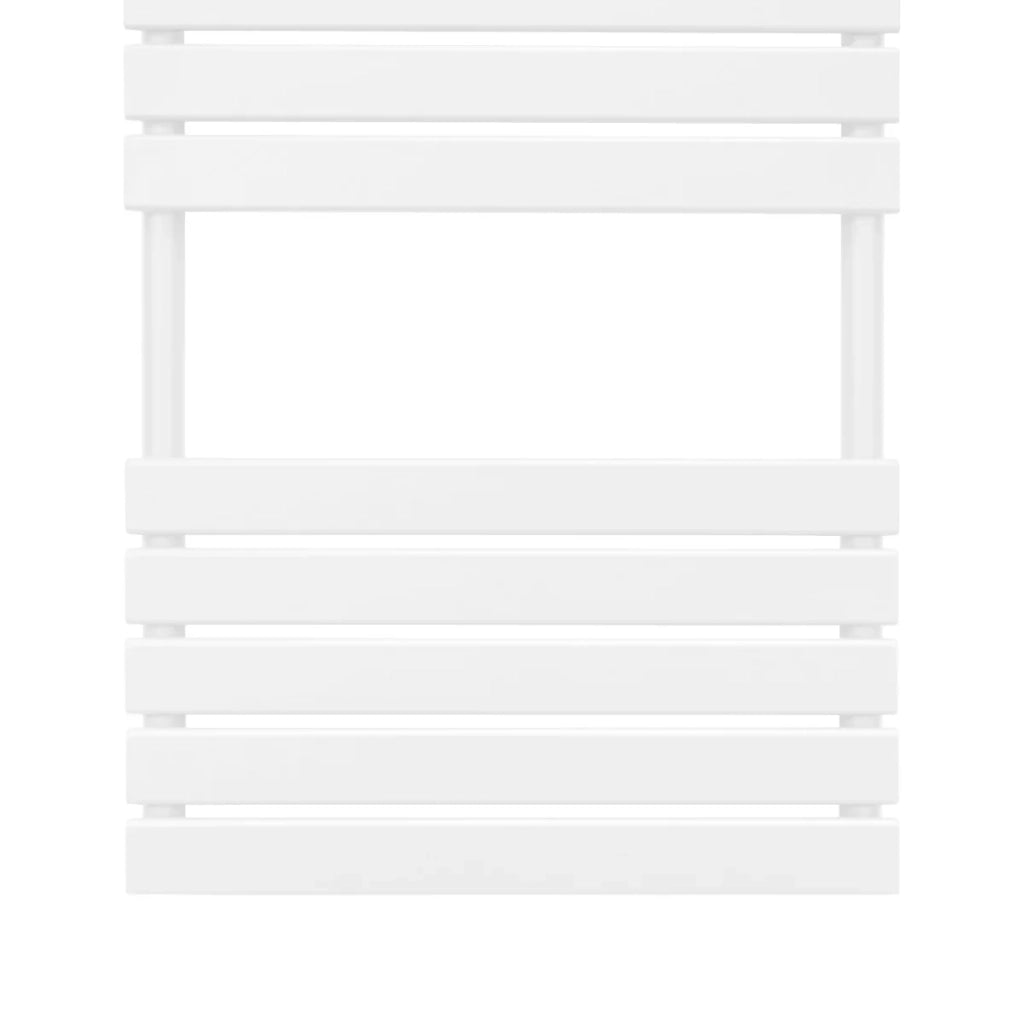 Radiatore per asciugamani design a pannello piatto 1200 x 450 mm per bagno ad incasso Bianco