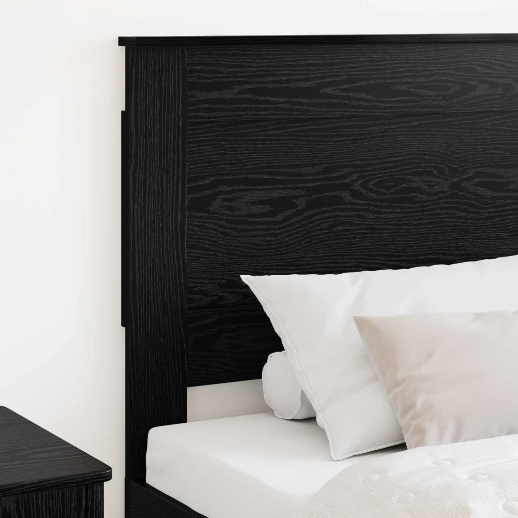 Testiera | Testata con Testiera | Testata Rovere Nero 100 cm Legno multistrato