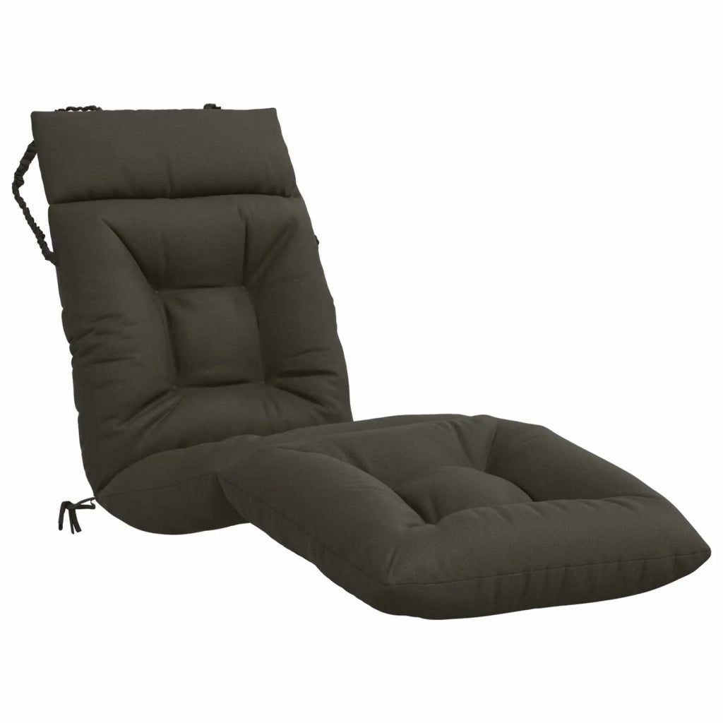 Cuscino per Lettino VIANEN 100% Poliestere Antracite 953899