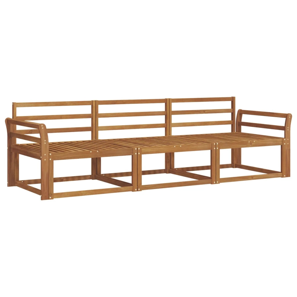 Set di divani da esterno 3 pcs Naturale 3367122