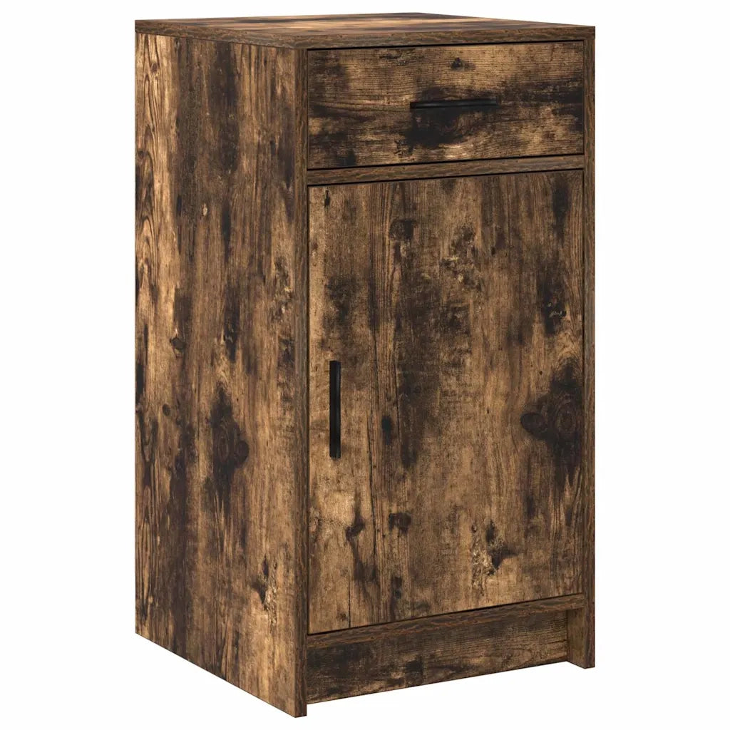 Credenza-Buffet-Armadio da cucina Rovere fumo 40 x 40.5 x 75 cm Legno multistrato
