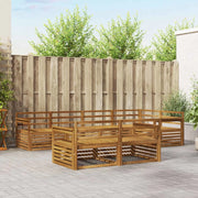 Set di divani da esterno 7 pcs Naturale 3373604