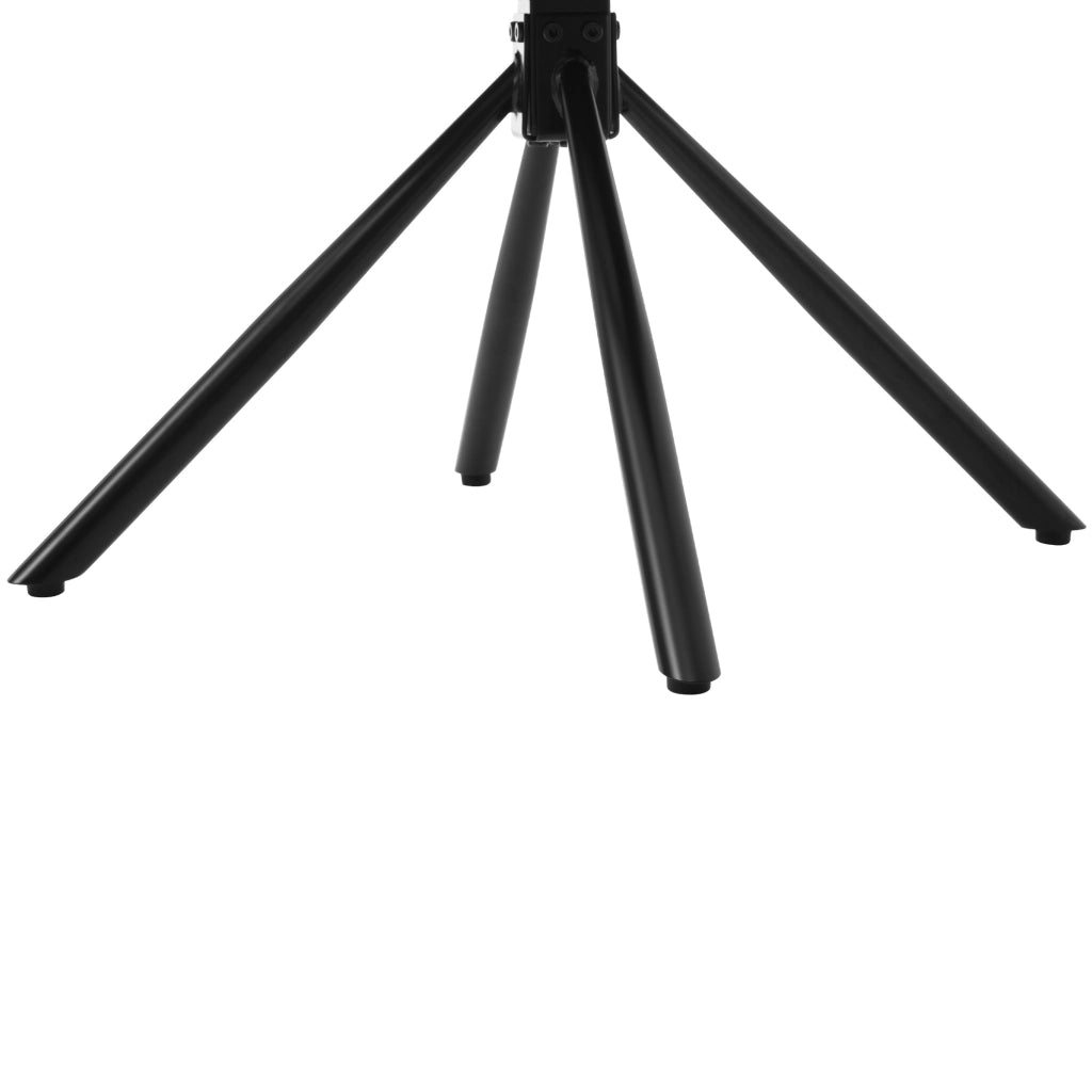 Set di 2 sedie da pranzo girevoli con rotazione 360 e schienale ergonomico; seduta imbottita in velluto grigio
