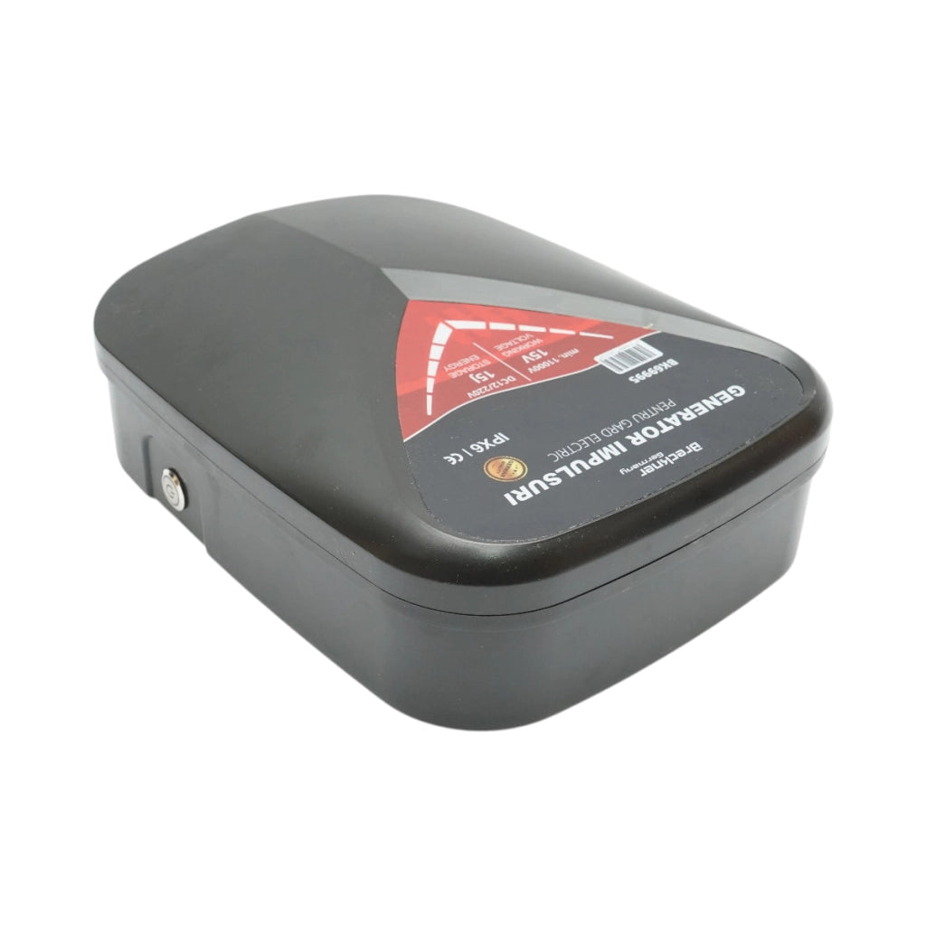 Elettrificatore a doppia alimentazione per recinto elettrico da 15 Joule, DC 12V/220V per recinzione elettrica IPX6 Breckner Germany