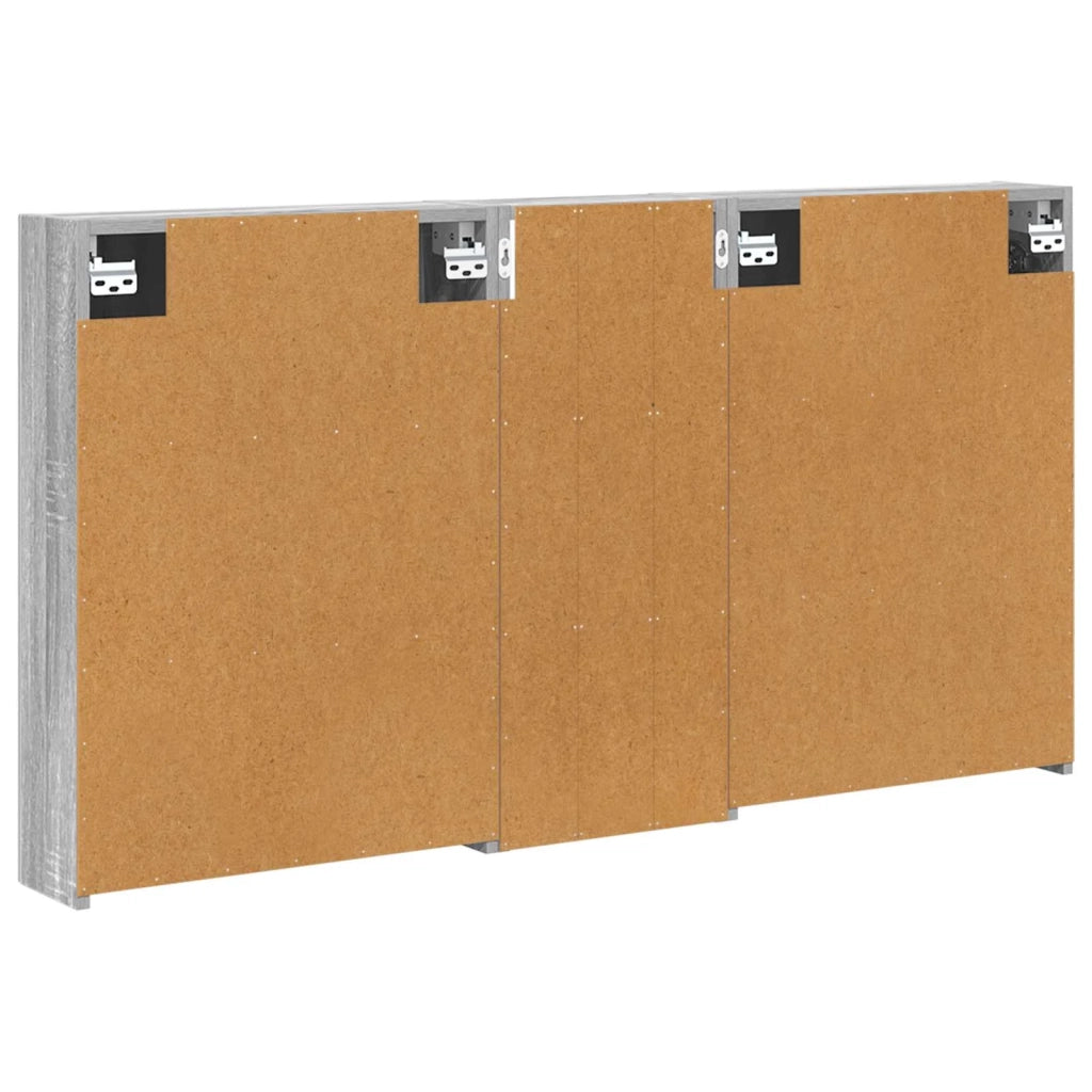 Set di Armadi da Bagno con lo scaffale 3 pcs 130 x 14,5 x 70 cm 3403765