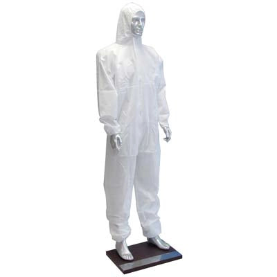 TUTA MONOUSO HAND - TNT BIANCO L- 10 pezzi