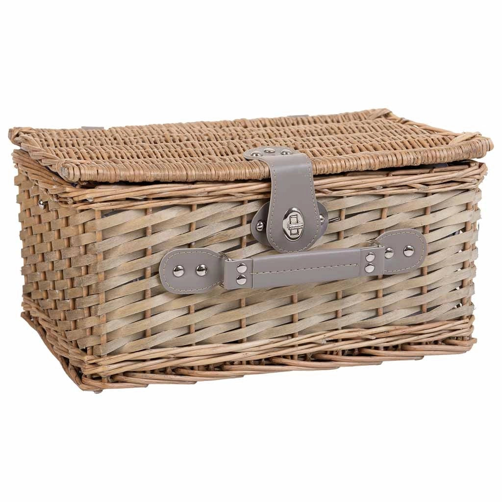 Cesto picnic blu 40x28x19