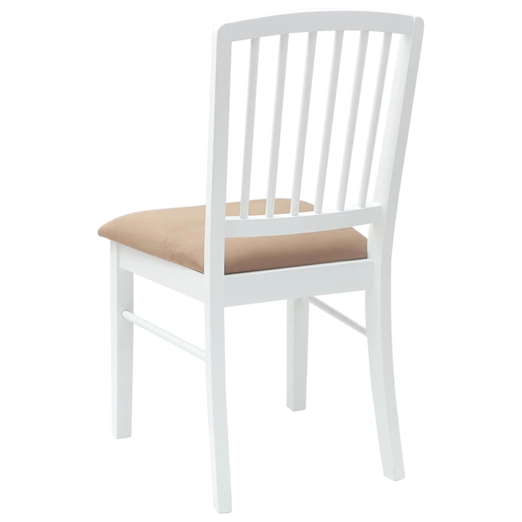 Sedie da pranzo 2 pz | Sedie da cucina Bianco 50 x 52,5 x 91 cm