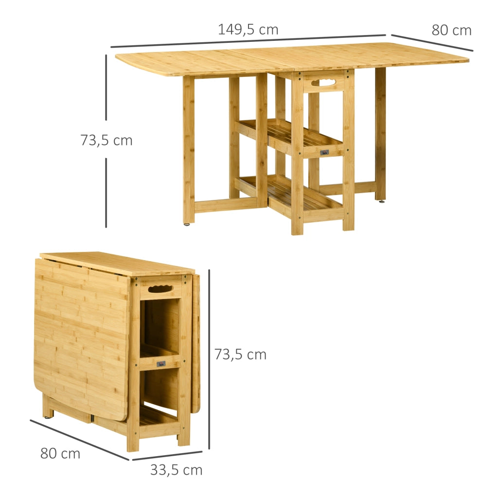 Tavolo pieghevole ¨C Minimal ¨C Bamb¨´, 149,5x80x73,5cm