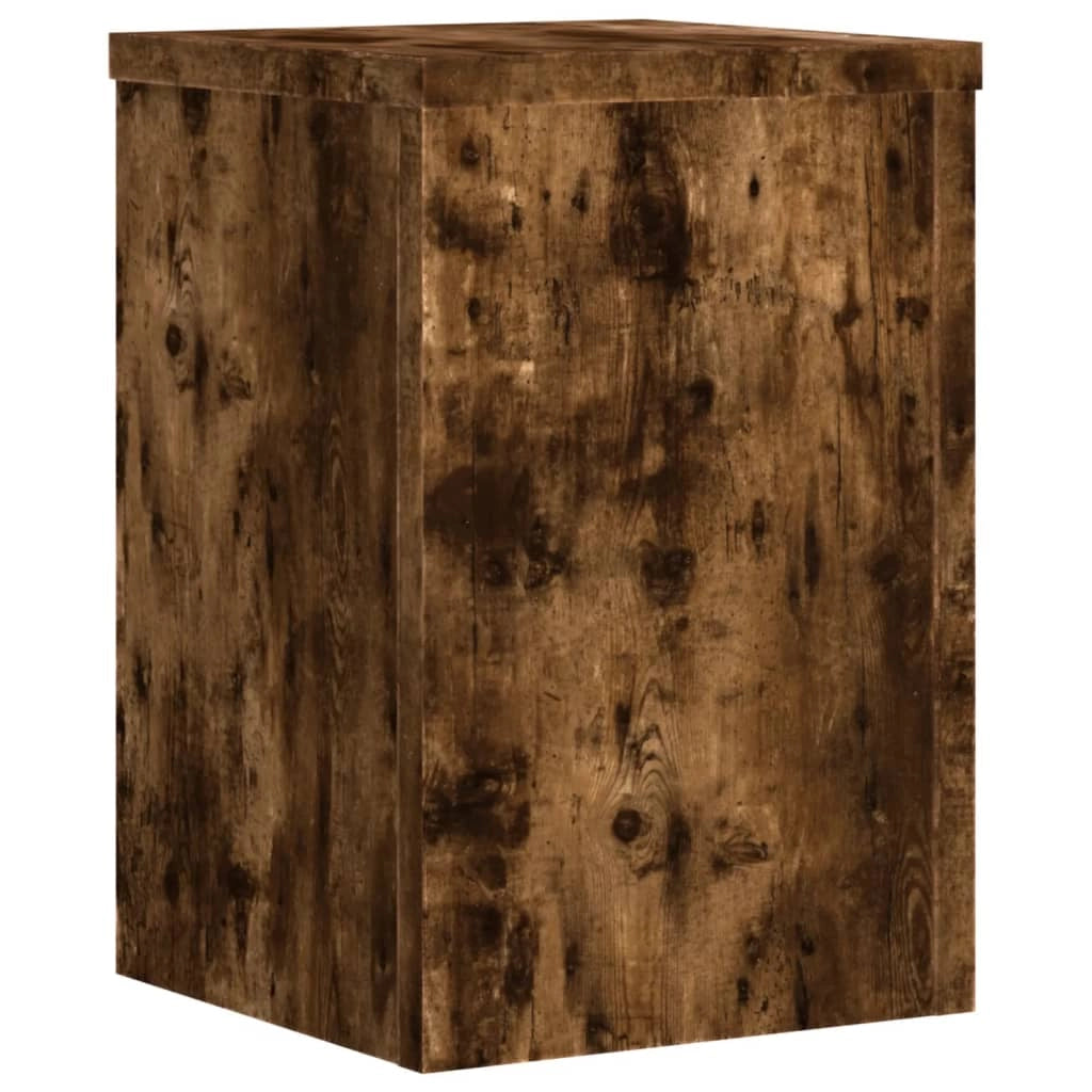 Portavasi mobili per fiori set da 2 legno ingegnerizzato marrone 02_0045313