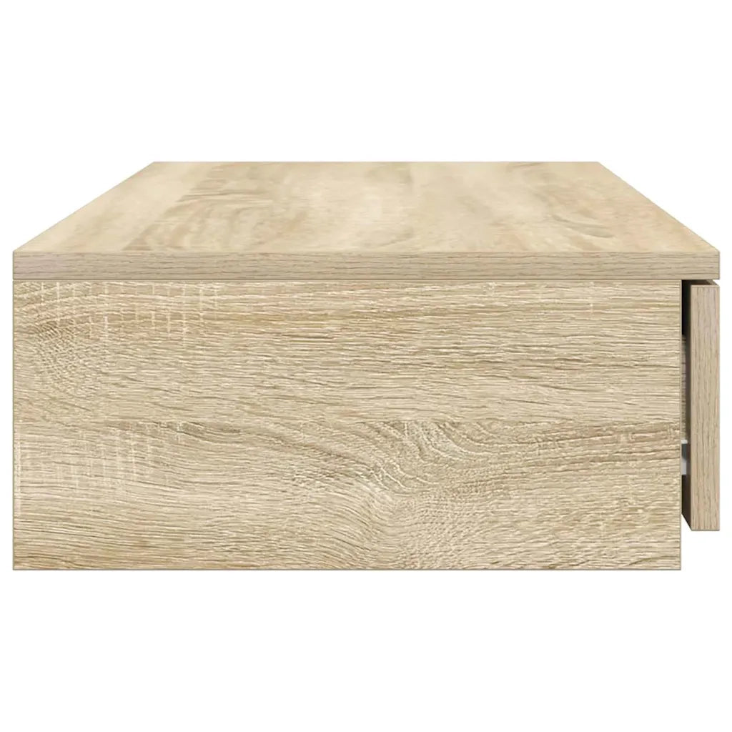 Cassetti per letto | Comodino | Armadio da Notte | Mobiletto da notte Rovere Sonoma 75 x 36,5 x 16,5 cm