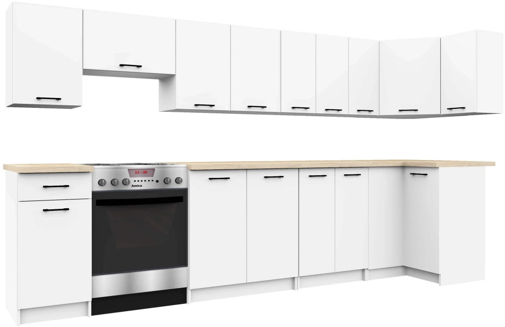 Mobile da cucina pensile sotto cappa sistema AKORD OLIWIA Bianco 40 cm 1 anta 40x30x29 cm