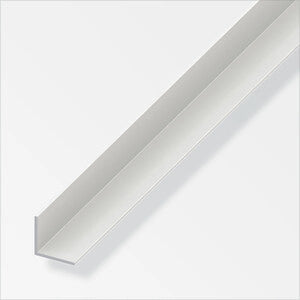PROFILO PVC BIANCO H.200 CM ANGOLARE 15X15X1 MM- ALFER- 5,0 pz