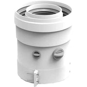 PARTENZA VERTICALE PER SCALDINO 'KONA' Ø 80-100 mm - FERROLI