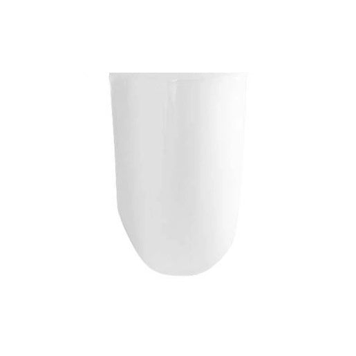 SEMICOLONNA NORMUS NEO CERAMICA BIANCA 35CM