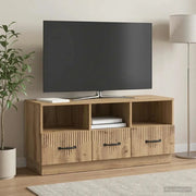 Mobile TV con cassetto Rovere Artigianale 102 x 34,5 x 47 cm 895374