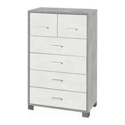 Mobile 4+2 Cassetti Kit Cemento cm 70x41x112h - Sarmog