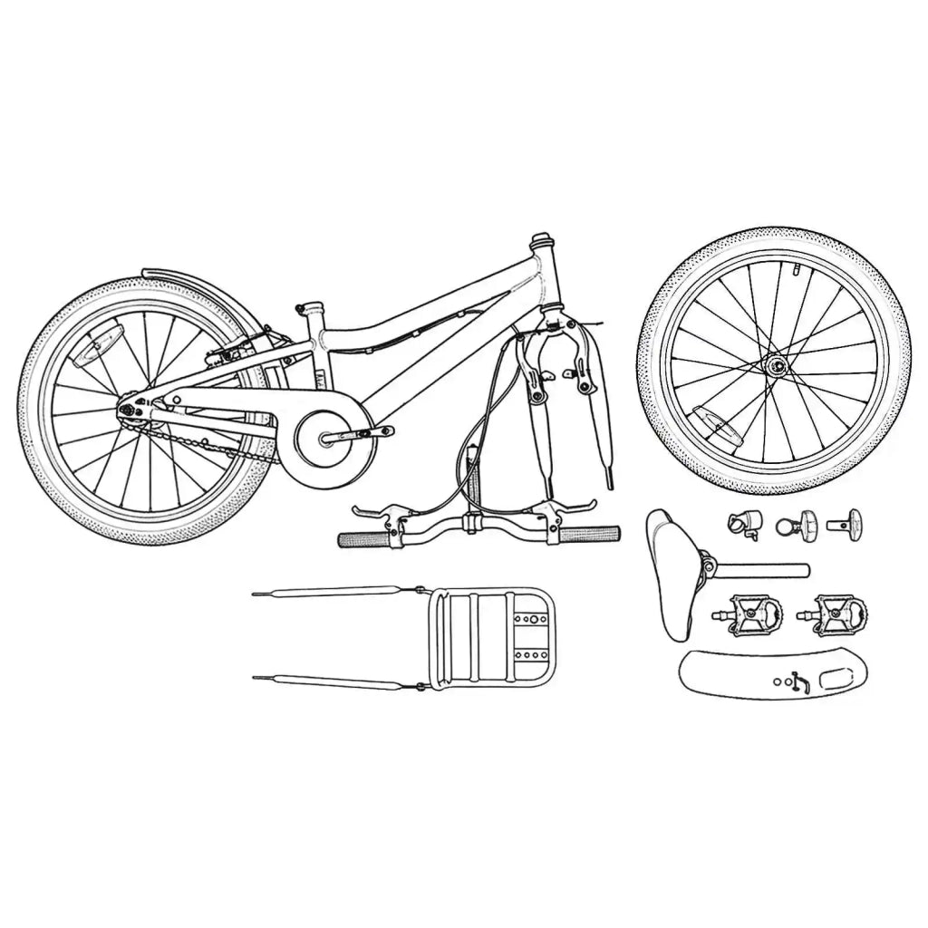 Bicicletta per Bambini 20 Pollici 42009251