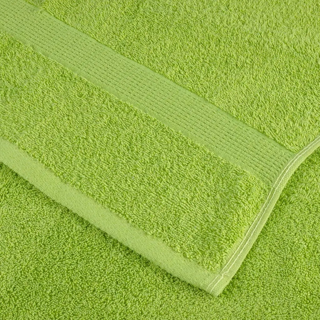 Asciugamani Premium SOLUND 2 pz | Teli per bagno Verdi 50x100 cm 600 g/m2