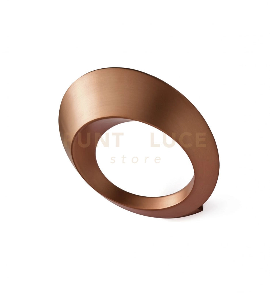 OLO APPLIQUE A PARETE RAME SPAZZOLATO A LED 2700K 3085LM 33W IN ALLUMINIO