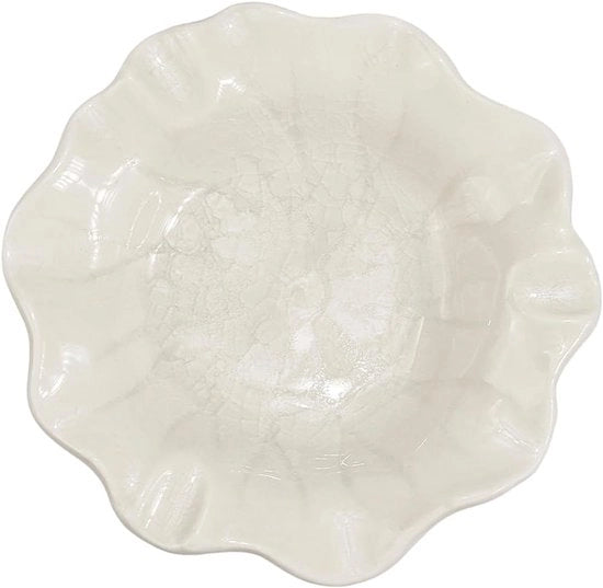 Scatola per Gioielli Bianca - Vassoio per Gioielli in Ceramica - Fiori di Primavera - Scatola con Crackle per Raccogliere - Bellezza Thai - Olio Essenziale - Scatole per Gioielli - Per Adulti - Chiavi - Anelli - Orecchini - Collane