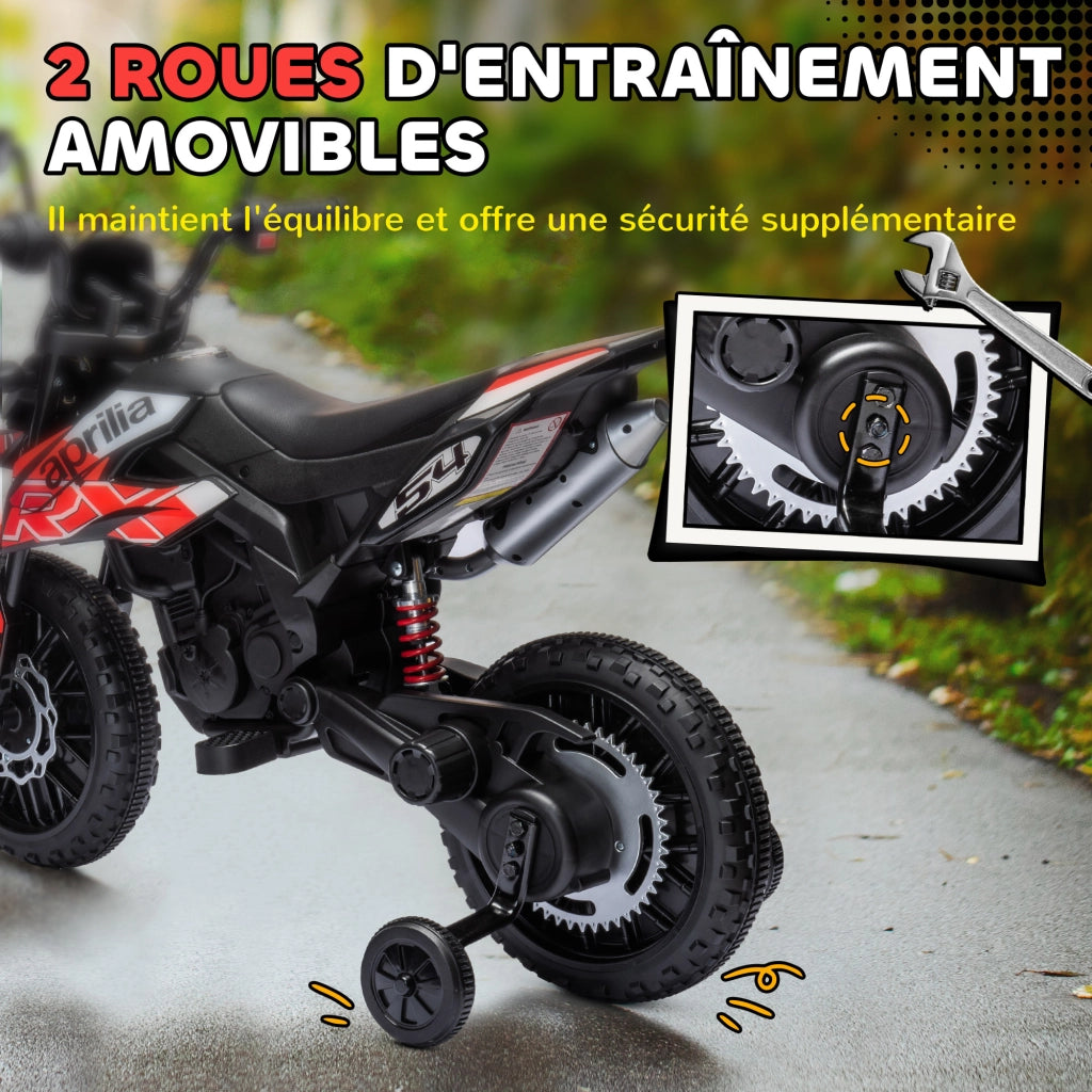 Moto elettrica per bambini ¨C Minimal ¨C rosso
