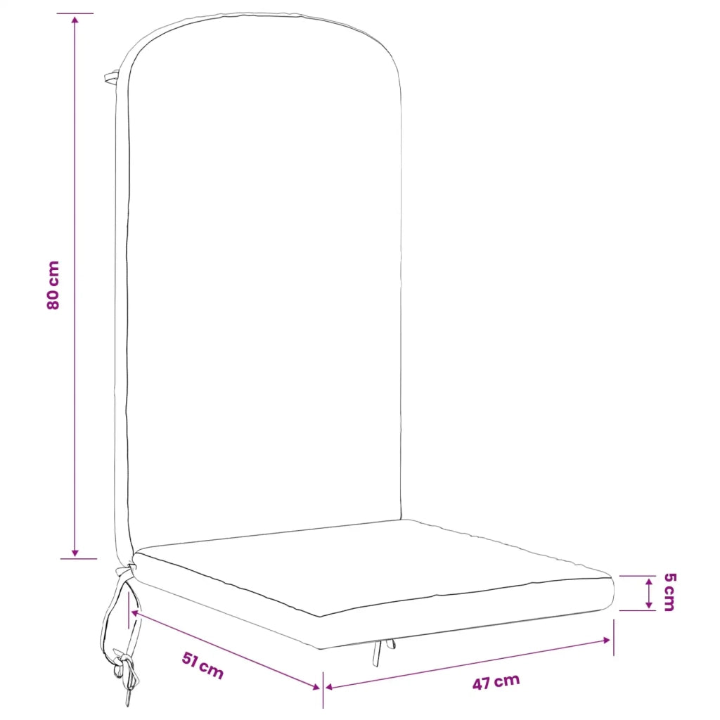 Cuscino per Lounger Sole GEMERT 100% Poliestere Rosso 948189