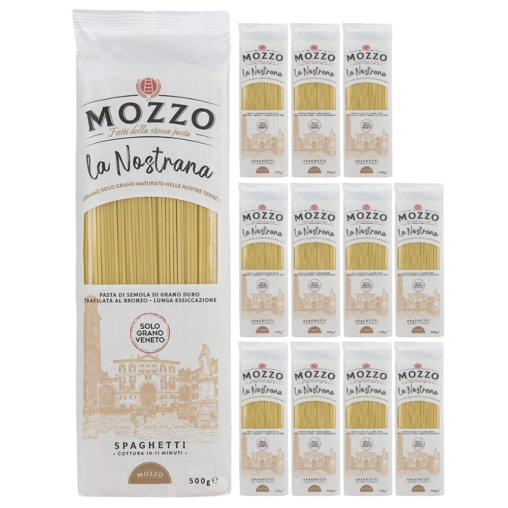 Mozzo la nostrana linguine pasta con grano veneto 12 confezioni da 500 grammi