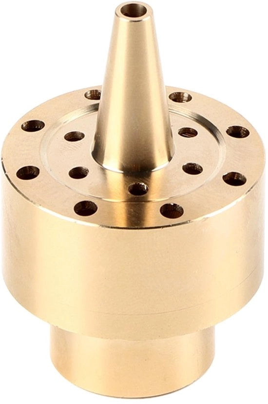 Assestato per irrigazione - Nozzle per acqua - Fontana per giardino - Fontana per laghetto - Spout per assestato - Materiale in rame