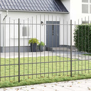 Recinzione per Giardino 7 pcs Grigio 170 x 215 cm 3360128