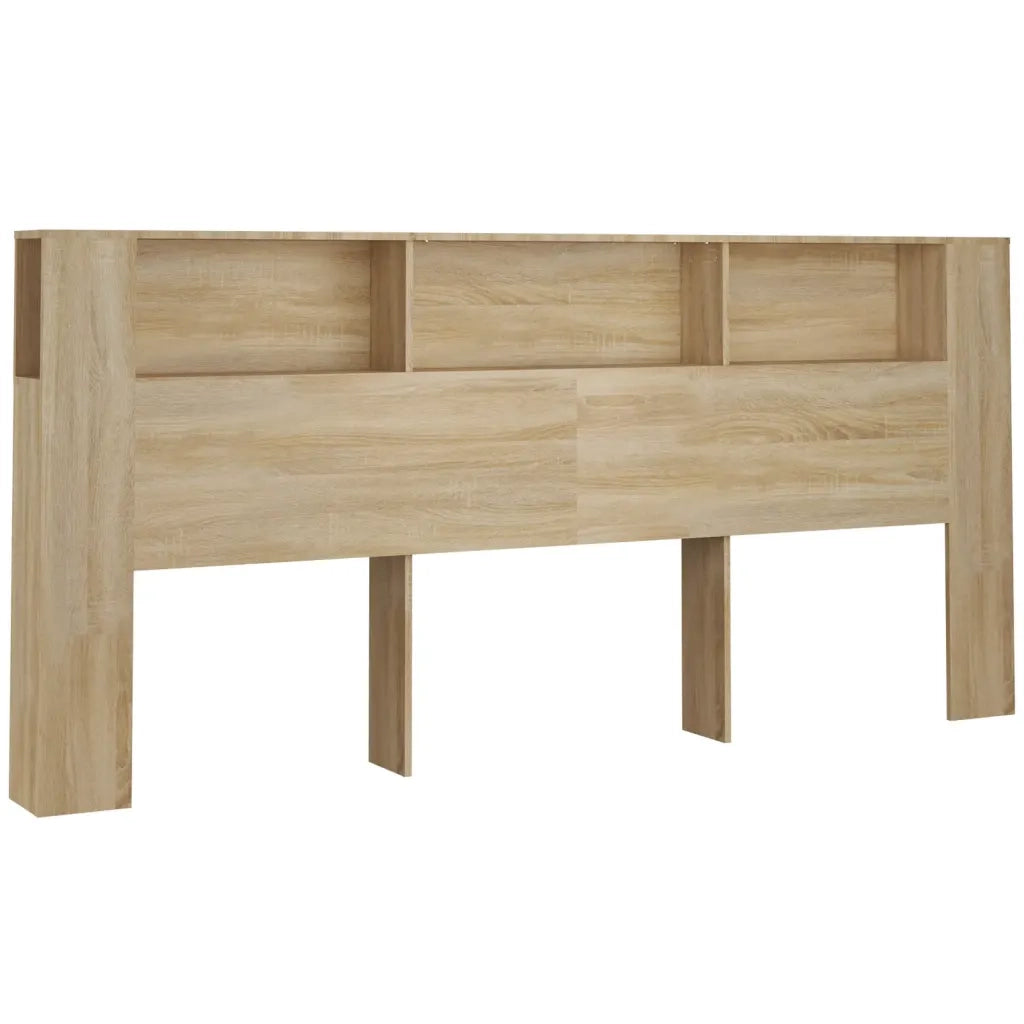 Testiera | Testata con Scomparti Rovere Sonoma 220x18,5x104,5 cm