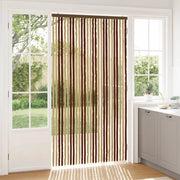 Tenda per insetti in chenille Marrone e Beige 118 x 220 cm 42034452