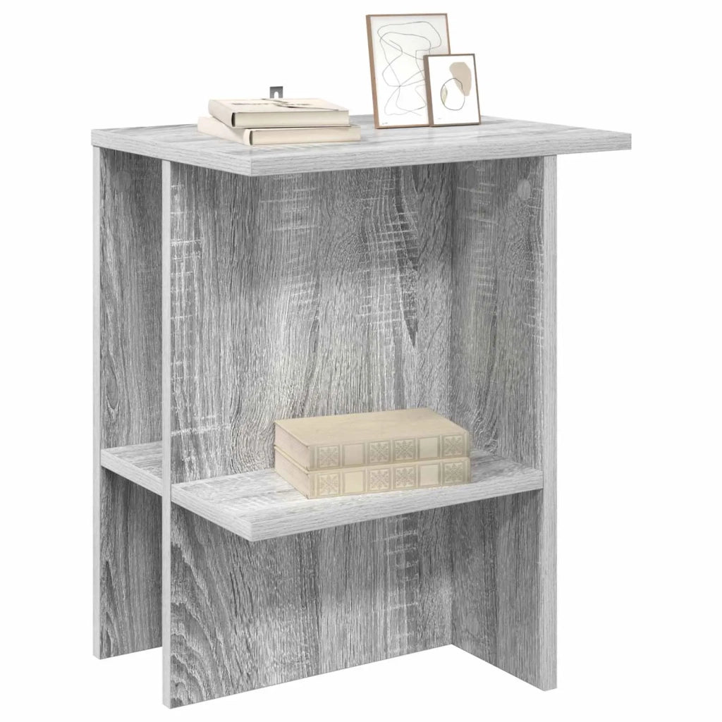 Tavolino da salotto 2 pz Grigio Sonoma 40 x 30 x 49 cm 8001074