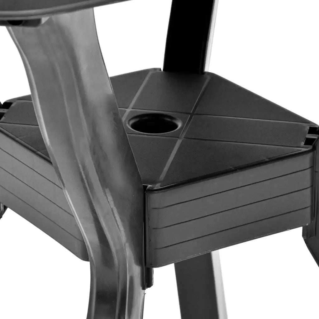 Tavolo da Bistrot Antracite 70x70x72 cm in Plastica 48801