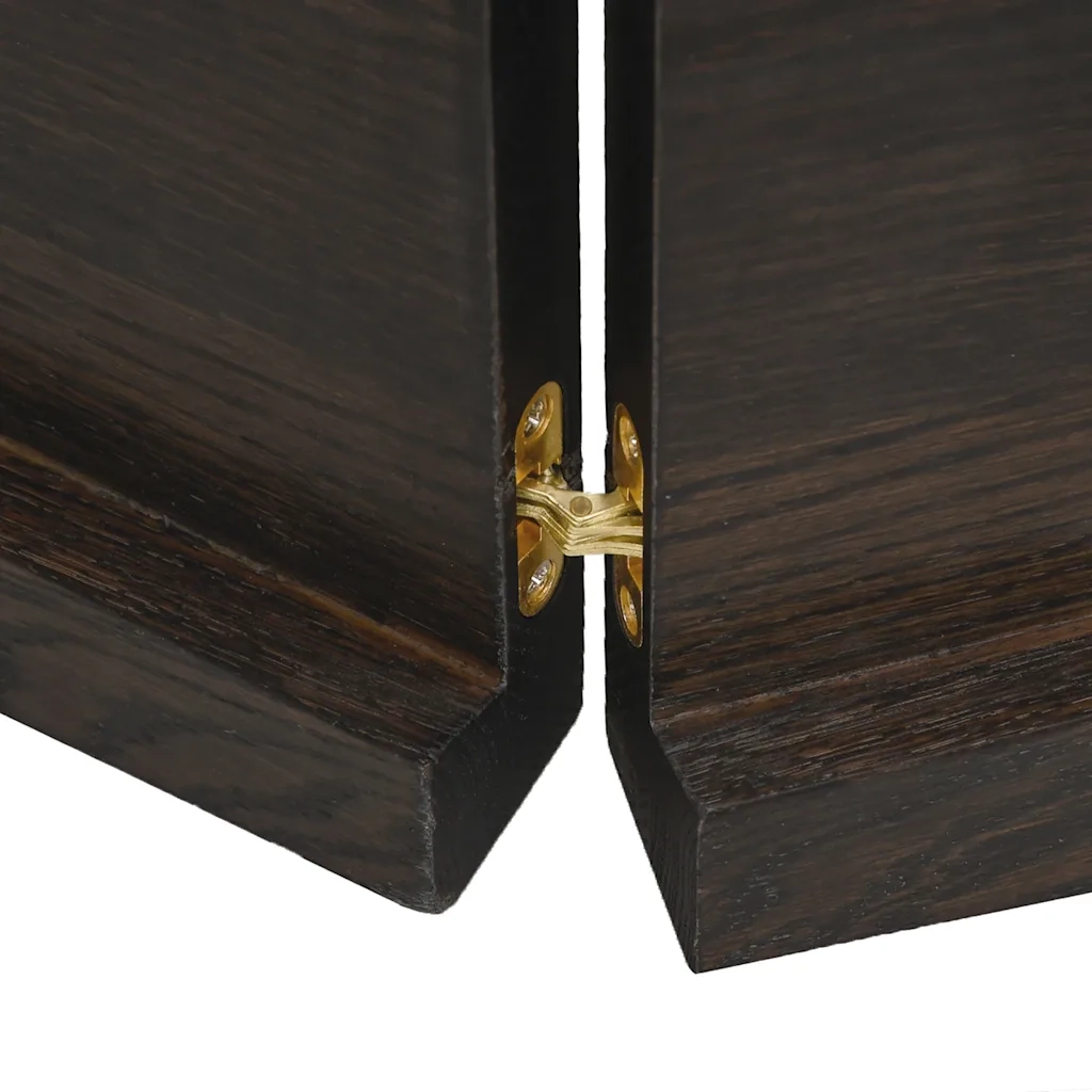 Piano Tavolo | Superficie Tavolo | Piano Scrivania Marrone 160x60x(2-4) cm Rovere Massello Trattato
