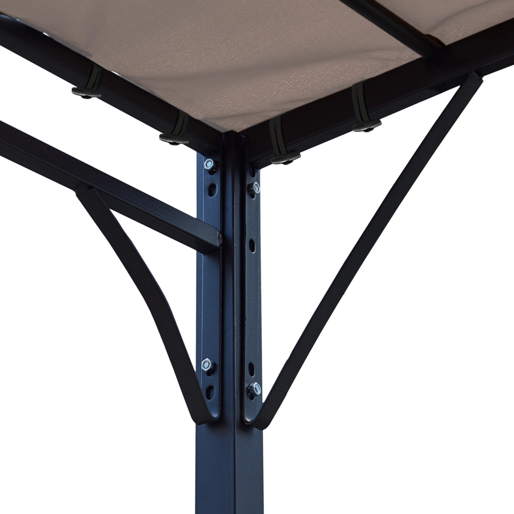 Pergola a parete 3 × 2,5 m NICE beige