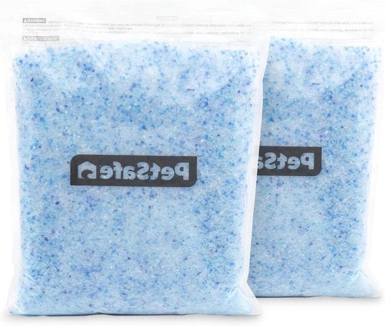 ScoopFree Premium Viscocristalli per Letti per Gatti 2-Pack – 2 kg per Sacchetto, Lame Reciclabili, Antiderrito, Tracce Minime, 99% Senza Particelle