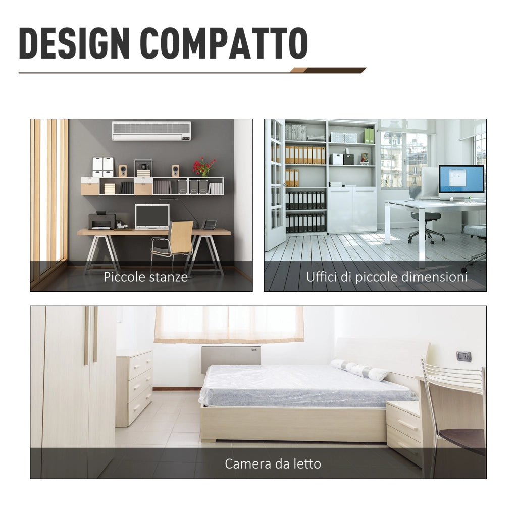 Scrivania con Libreria per Camera, Scrivania Ufficio, Scrivania Porta PC in Legno Multicolore, 120x60x148cm